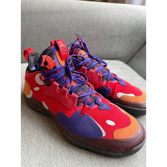 adidas Harden Volume 5 Chinese New Year Red Multi Men\'s 13 main image 9